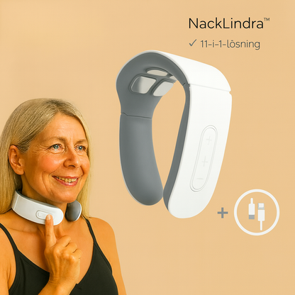 NackLindra™ - 11-i-1-lösning för nackbesvär | Slappna av i nackmusklerna på bara 15 minuter – var och när du vill