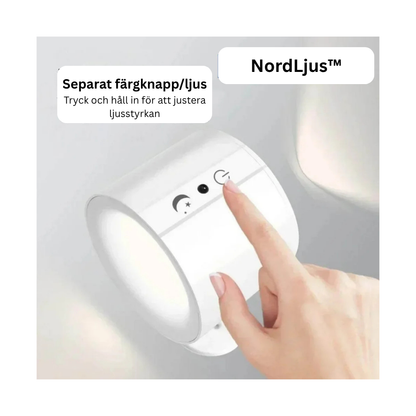 NordLjus™ – Magnetisk LED-vägglampa för stämningsfull belysning