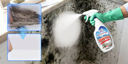 AntiMögel Pro™  - Trippelverkande mögelrengöring för väggar och ytor