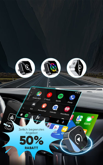 Magicness 2 i 1 Adapter™ | Trådlös CarPlay & Android Auto