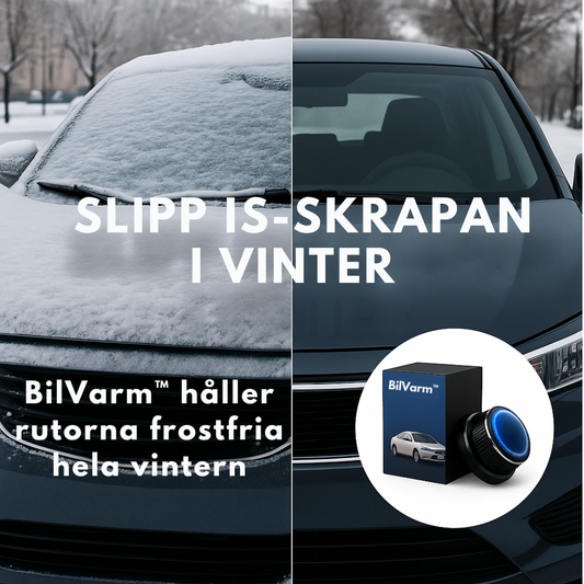 BilVarm – mindre frost och klarare rutor varje vintermorgon