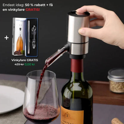 LuftKlick™ – Perfekt vinupplevelse – direkt vid servering