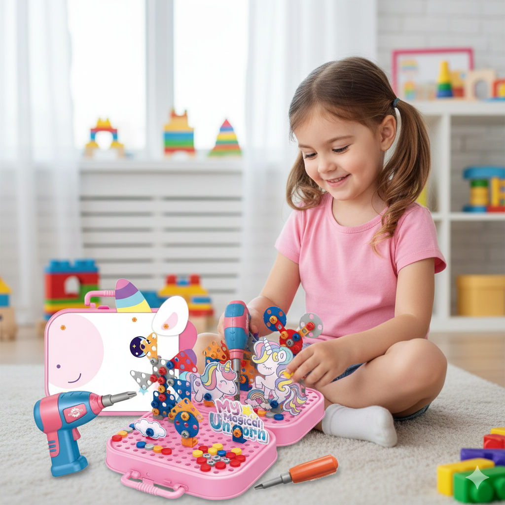 Skaparkoffert™ - Handverkarset för Barn