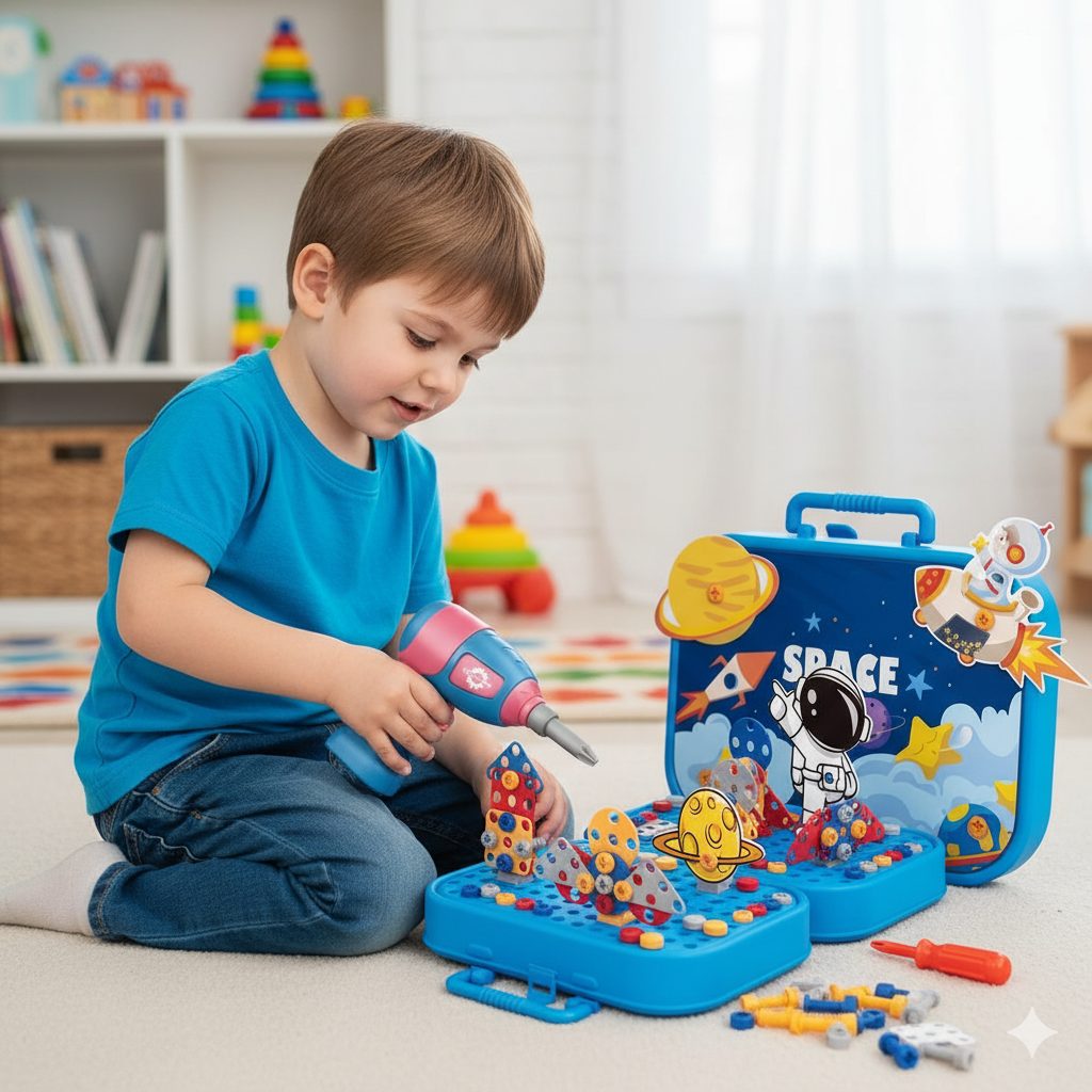 Skaparkoffert™ - Handverkarset för Barn