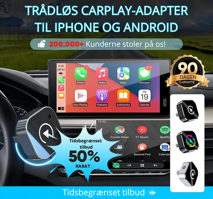 Magicness 2 i 1 Adapter™ | Trådlös CarPlay & Android Auto