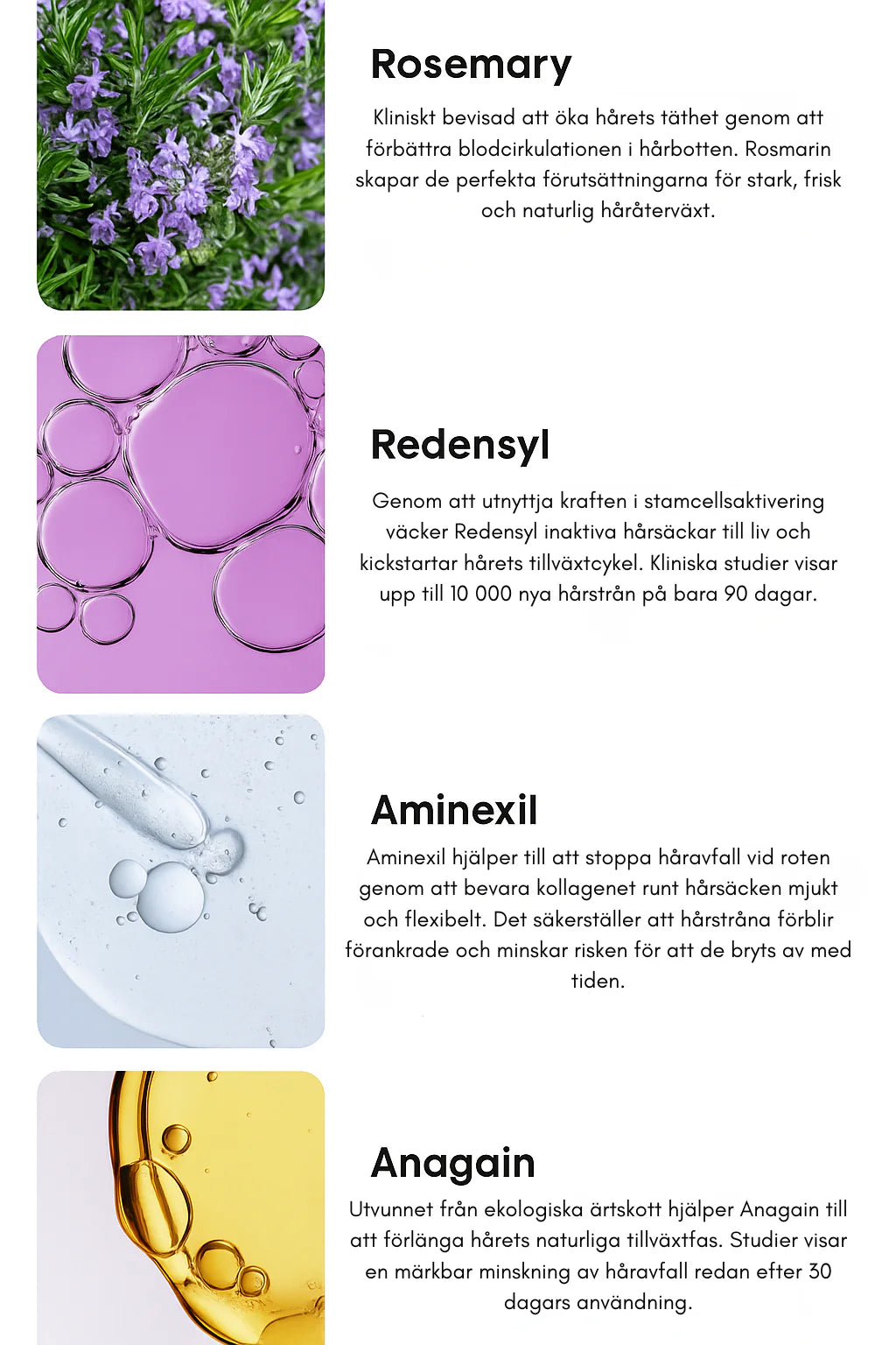 HårKraft™ Roll-On - Effektiv roll-on serum för att stimulera hårväxt & stärka hårbotten