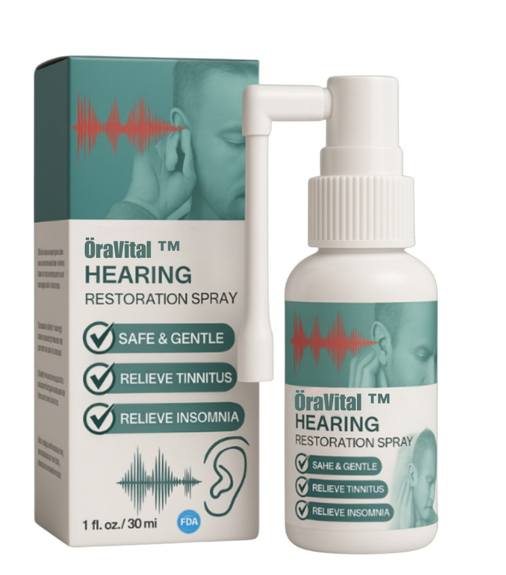 ÖraVital™ Öronspray – Återställ Din Hörsel Naturligt