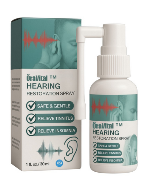 ÖraVital™ Öronspray – Återställ Din Hörsel Naturligt