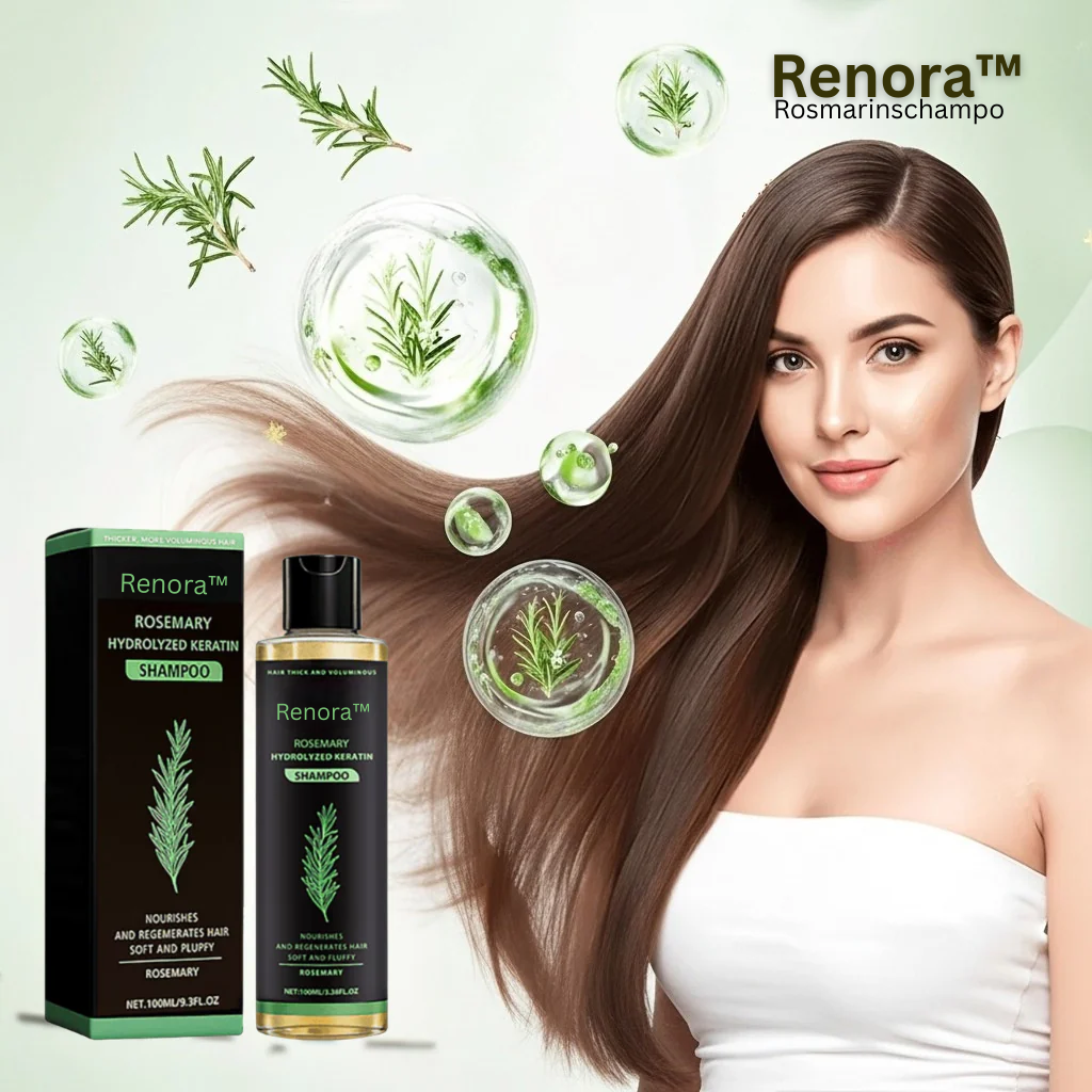 Renora™ Rosmarinschampo – Naturlig tillväxt och näring för ditt hår