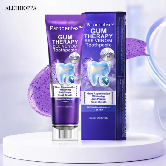 Parodentex™ – tar bort plack och stärker tandköttet naturligt