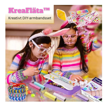 KreaFläta™ – Det ultimata DIY-flätsetet