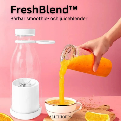 FreshBlend™ – Bärbar smoothie- och juiceblender