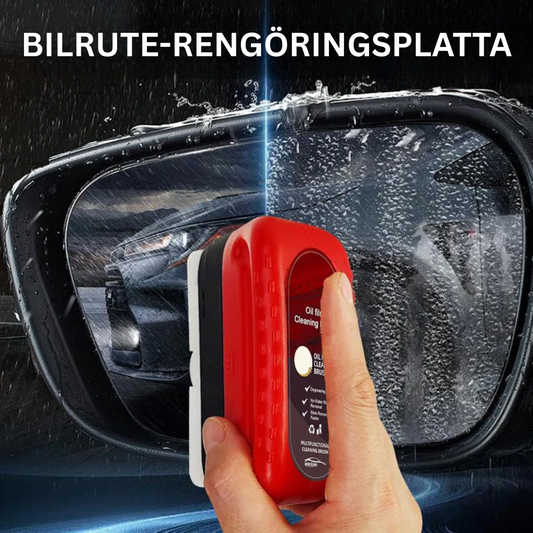 RegnSköld™ – Oljefilmsbeläggning för bilglas med borste