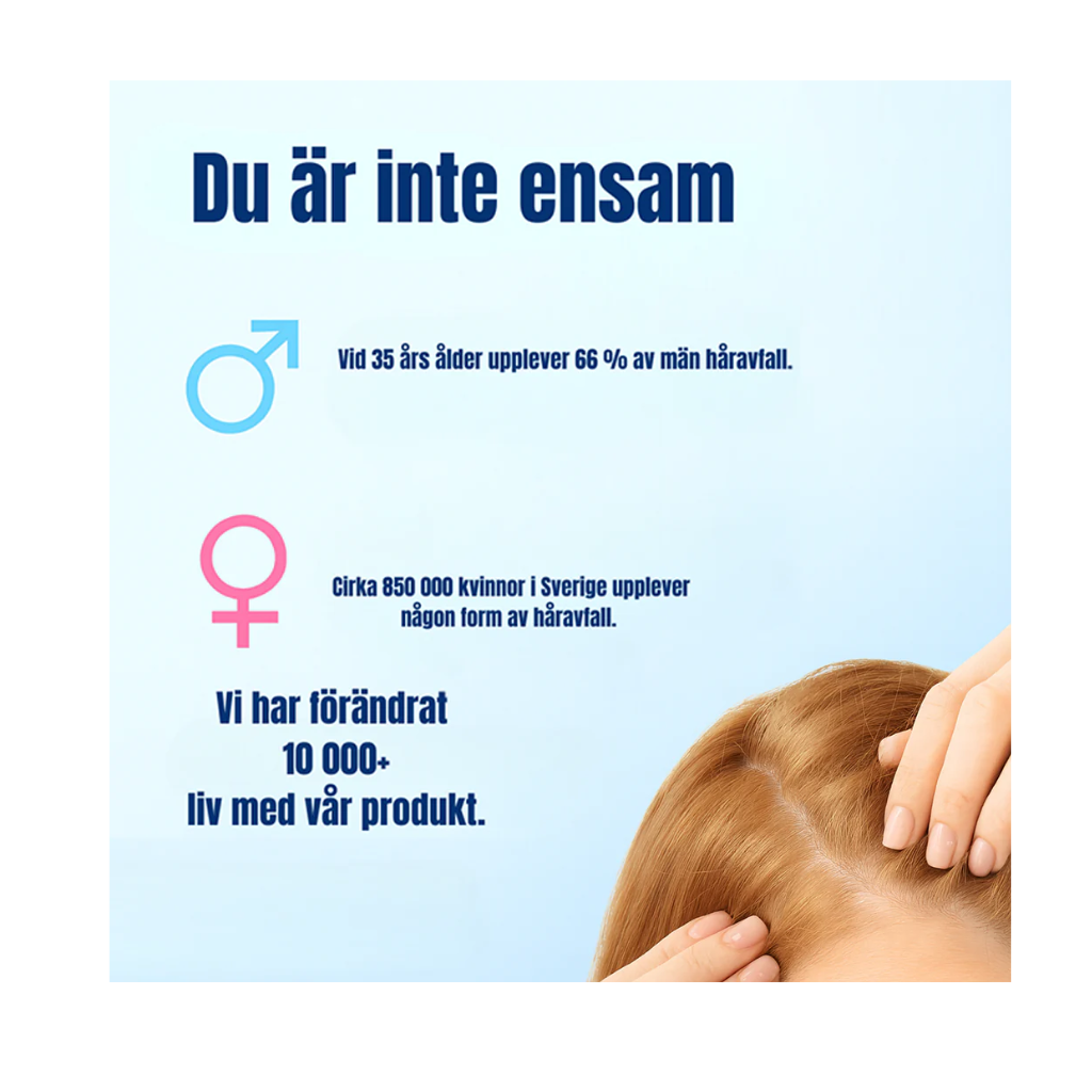 HårKraft™ Roll-On - Effektiv roll-on serum för att stimulera hårväxt & stärka hårbotten