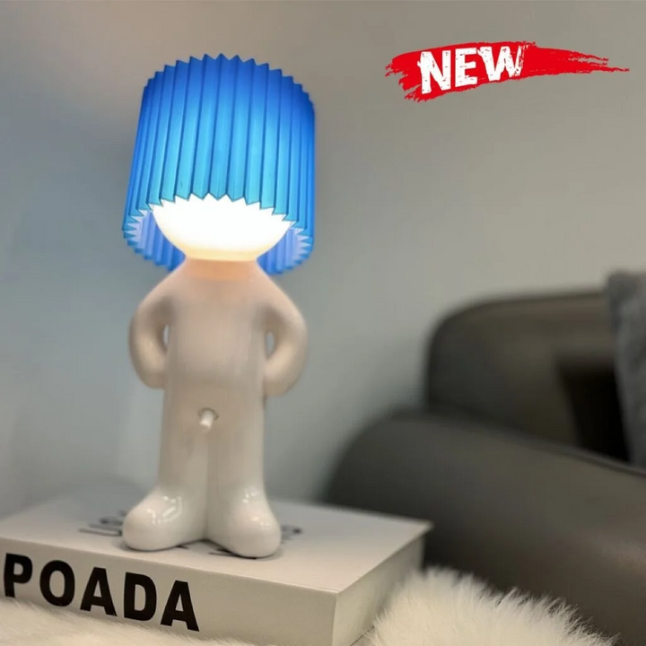 Lillbusen™ – BoyLamp: Charmig liten dekorativ LED-pojklampa