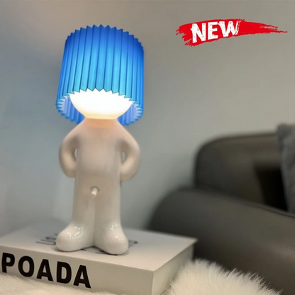Lillbusen™ – BoyLamp: Charmig liten dekorativ LED-pojklampa