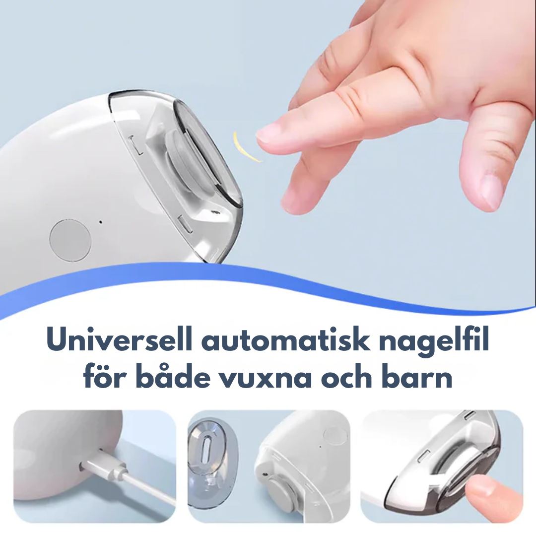 SoftTrim™ Nagelslip | Skonsam nagelvård för hela familjen – även för de minsta.