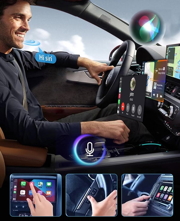 Magicness 2 i 1 Adapter™ | Trådlös CarPlay & Android Auto