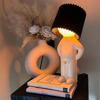 Lillbusen™ – BoyLamp: Charmig liten dekorativ LED-pojklampa