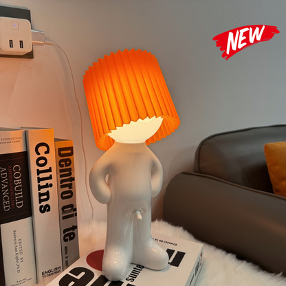 Lillbusen™ – BoyLamp: Charmig liten dekorativ LED-pojklampa