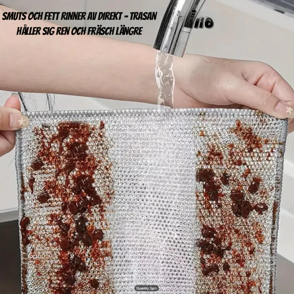 HygienDuken™ – Professionell mikrofiberduk för hygienisk rengöring