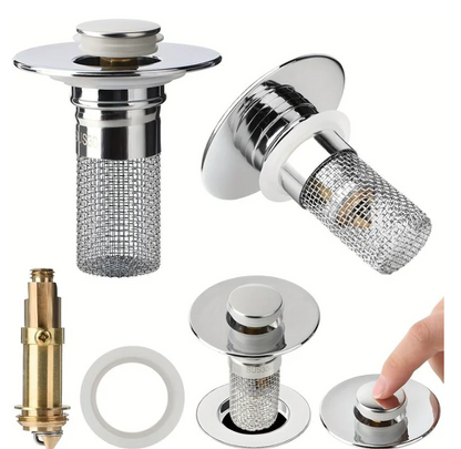 KlarFlöde™ Pop-Up Avloppsstopp med Filter