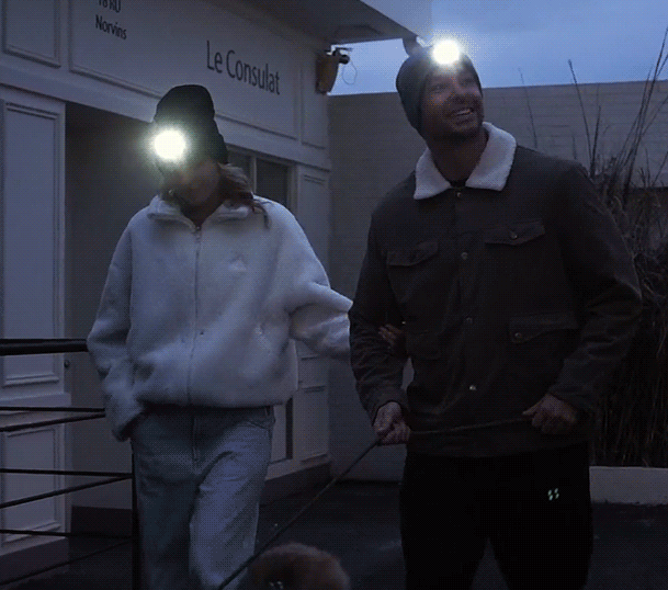 LjusMössa™ 3-i-1 - Bluetooth-mössa med inbyggt LED-ljus