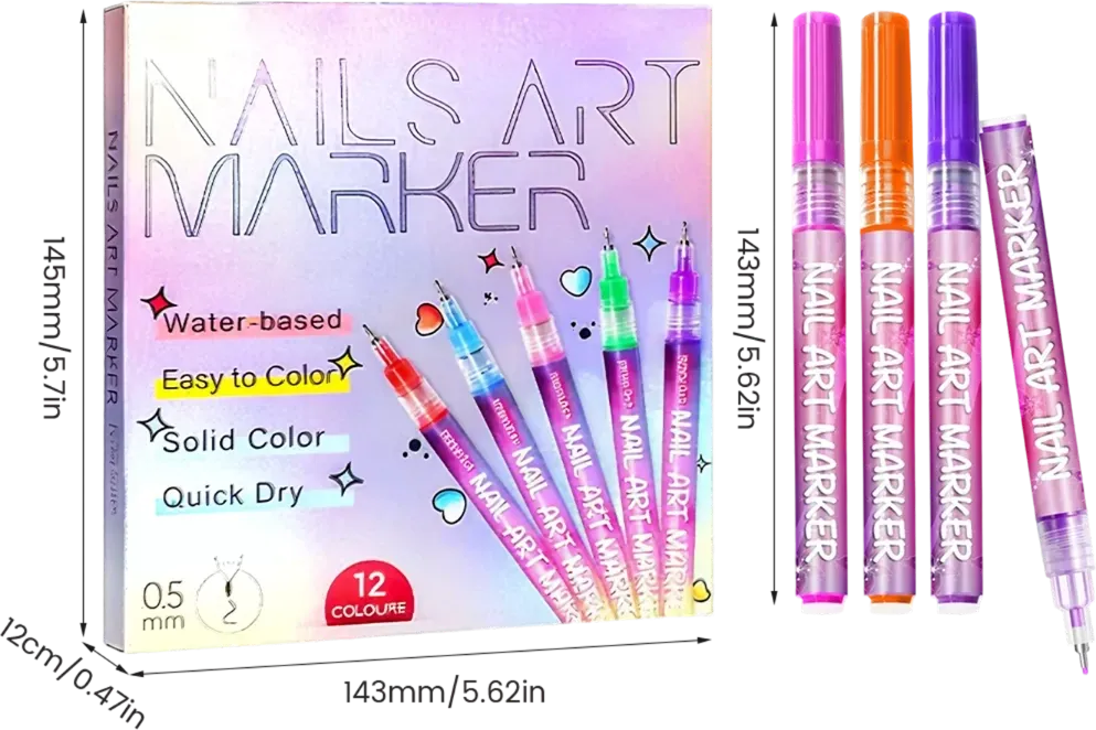 Allkonst™ Nagelpensel