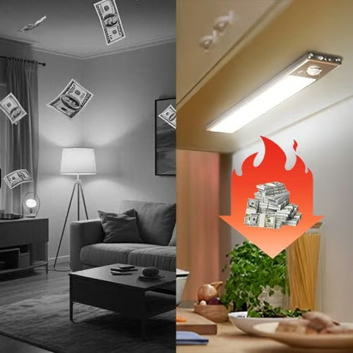 KlokLjus™ – Smart magnetisk LED-lampa med rörelsesensor