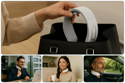 NackLindra™ - 11-i-1-lösning för nackbesvär | Slappna av i nackmusklerna på bara 15 minuter – var och när du vill