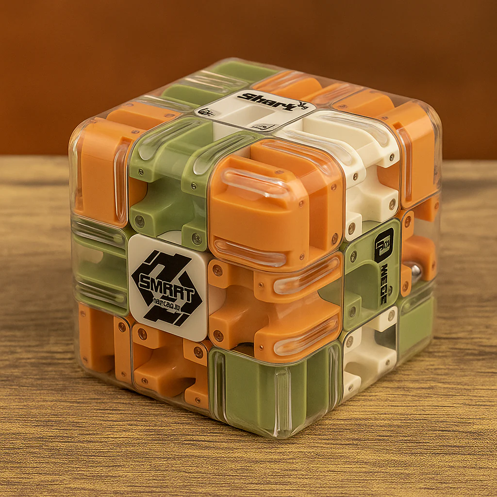 HjärnUtmanaren™ 3D – Det Ultimata Labyrintpusslet