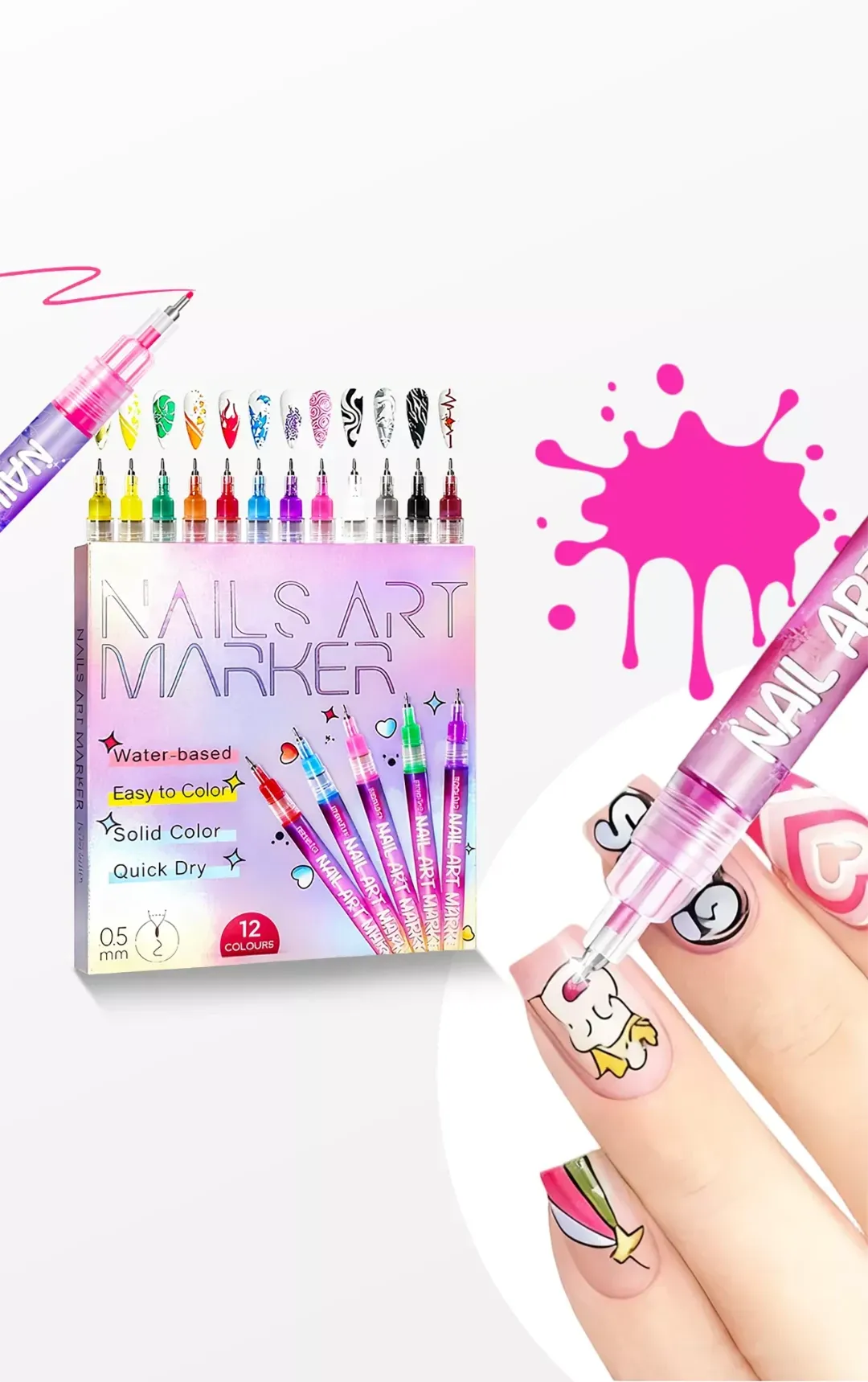 Allkonst™ Nagelpensel