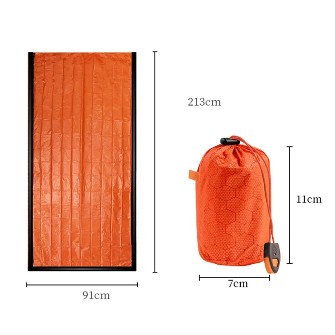 RäddningsSov™ – Vattentät Nödsovsäck för Säkerhet & Värme