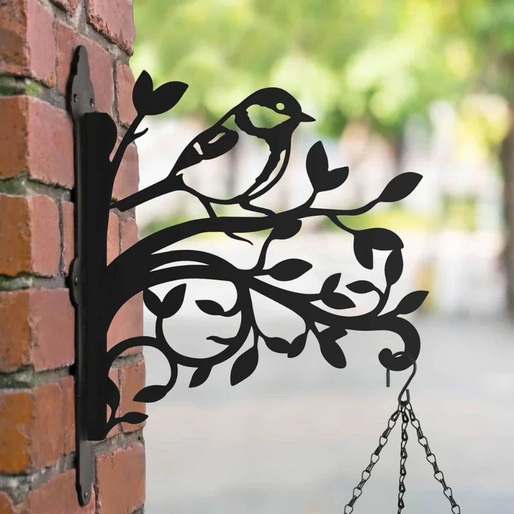 BlomTass™ -Metallställ för Blommor – Hundserie med Bedårande Djurvänner