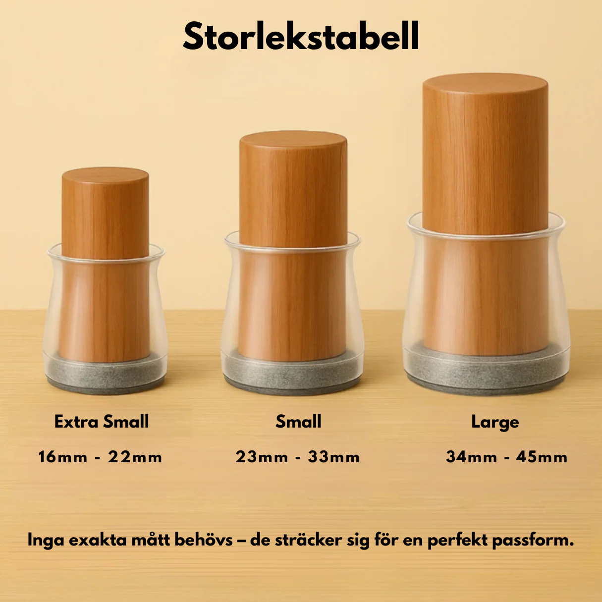 TystGlid™ - Stilla golv – inga repor, inget oväsen