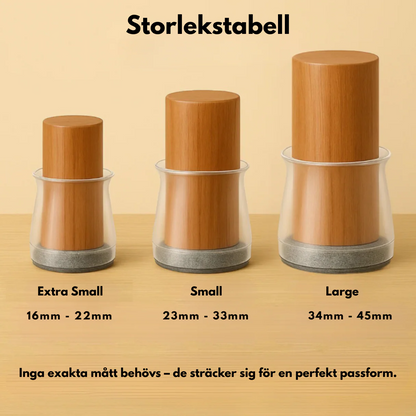 TystGlid™ - Stilla golv – inga repor, inget oväsen