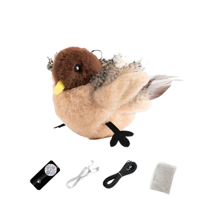 Fjuppa™ – Simulerad Kvitterfågel för Aktiv Lek med Din Katt