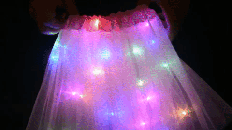 GlowTutu™ – LED-tutu-kjol / LED-kjol