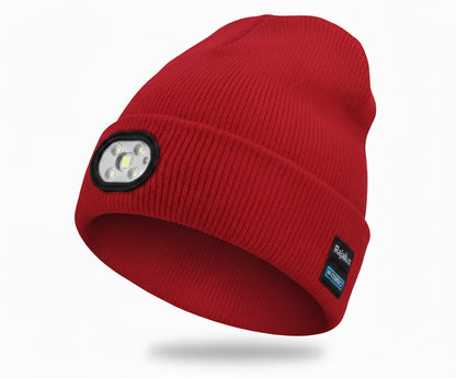 LjusMössa™ 3-i-1 - Bluetooth-mössa med inbyggt LED-ljus