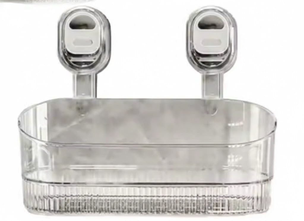 Borrfri Vägghylla™ –självhäftande vägghylla för kök och badrum